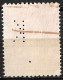 Perfin K (NV Van Ditmar's Couranten Import En Kioskenonderneming) In1923 Jubileumzegel 7½ Cent Rood NVPH 123 D - Perforadas