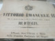 1866 FIRENZE - VITTORIO EMANUELE II - Documents