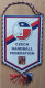 Czech Republic Handball Union Federation Association PENNANT, SPORTS FLAG ZS 4/6 - Handball