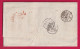 POLOGNE MARQUE PRESLAU WROCLAW ALLEMAGNE PRUSSE 1855 MARQUE PR3R POUR BORDEAUX LETTRE COVER - ...-1860 Préphilatélie