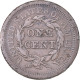 Monnaie, États-Unis, Cent, 1851, Philadelphie, TTB, Copper-Zinc - 1840-1857: Braided Hair (Cheveux Tressés)