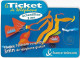 Télécarte - Le Ticket De TELEPHONE - échantillon 3 Mn - France Télécom - 2001 - Telefoon