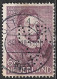 Perfin N.V.B. (Sittard) In 1933 Herdenkingszegel 6 Cent Violet NVPH 254 - Perfins