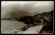 Ref  1604  -  Real Photo Postcard - Llanberis From Lake Padarn - Summit / Snowdon Cachet Wales - Caernarvonshire