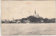 C6637) ATTERSEE - Super Ansicht Mit Kirchen U. Häusern Vom Wasser Gesehen ALT 1906 Gel. Nussdorf Am Attersee - Attersee-Orte