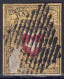 Schweiz 1850 - RAYON II, Nr. 8 II Mit Starker Beschädigung, Gestempelt / Used - 1843-1852 Federale & Kantonnale Postzegels