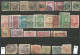 Brasil Brazil #11 Scans Used Stamps Study Lot With Older And Blocks Fiscals Imperforated Pairs Strips Up To 1970 Circa - Gebraucht