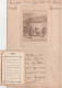 Petit Almanach De 1920 En Eau-forte Sur CPA Avec Illustration En Eau-forte Jeu La Corde à Sauter (4 Scans) - Petit Format : 1901-20