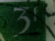 VARIETES FRANCE 1945 N° 716 A  MARIANNE DE GANDON  3 F OBLITERE 6.7.1947 - Gebraucht