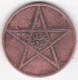 Protectorat Français 10 Mouzounas (Mazounas) 1340 - 1922 Poissy, En Bronze , Lec# 95 - Marruecos