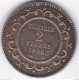 Protectorat Français 2 Francs 1908 A – AH 1326 , En Argent, Lec# 264 - Tunisia