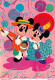 WALT DISNEY►CPM►1976►MICKEY MOUSE ET MINNIE - Sonstige & Ohne Zuordnung