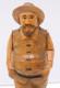 Delcampe - -STATUETTE SANCHO PANSA BOIS Sculpté No DON QUICHOTTE COLLECTION VITRINE    E - Bois