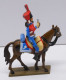 Delcampe - -STARLUX 2 SOLDATS NAPOLEONIENS A CHEVAL STATUETTES PLOMB PEINT COLLECTION   E - Starlux