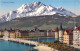 SUISSE - Luzern Mit Pilatus - Carte Postale Ancienne - Lucerna