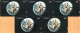 United States - Plessey GPT, Planet Earth Globe,Set Of 5, Plessey Demonstration Cards. Used - Cartes Magnétiques