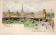 France - 75 - Paris - Pont Alexandre III - Expo Universelle De 1900 - Colorisée - Carte Postale Ancienne - Ponts