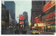 BR3901 U.S.A. New York City Colorful Times Square At Night Viaggiata 1973 Verso Roma - Time Square