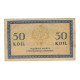 Billet, Russie, 50 Kopeks, KM:31a, TB+ - Russie