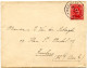 BELGIQUE - SIMPLE CERCLE BILINGUE 19 * BELGIQUE * 19 + AU VERSO D'UNE LETTRE POUR ROULERS, 1919 - Cartas & Documentos