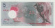 Banknote Maldives-maladiven 5 Rufiyaa 2017 Polymar UNC - Maldiven