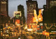 4 AK USA New York * Nachtaufnahmen Von New York * 2 X Times Square, Brooklyn Bridge, Statue Of Liberty * - Time Square