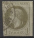 1871 - COLONIES GENERALES - EMPIRE LAURE YVERT N°7 OBLITERE - COTE = 100 EUR - Napoleone III