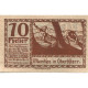 Billet, Autriche, Mondsee, 10 Heller, Foule 1920-12-31, SPL Mehl:FS 626a1 - Autriche