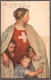 SUISSE - Carte De La Fête Nationale - Henri Dunant - Femme Avec Croix De Savoie - Carte Postale Ancienne - Otros & Sin Clasificación