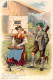 SUISSE - Illustration - Musicienne Et Son Ami Chasseur - Carte Postale Ancienne - Autres & Non Classés