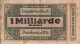 BILLETE DE ALEMANIA DE 1 MILLIARDE DE MARK DEL AÑO 1923 (BANKNOTE) - Sin Clasificación