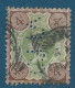 Grande-Bretagne N°97 Victoria 4d Brun Et Vert Oblitéré (avec Perforation - Voir Scans) - Neufs