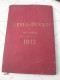 AGENDA BUVARD AU BON MARCHE 1912 MAISON A. BOUCICAUT,COUVERTURE TOILEE Avec Plan De Paris - Agendas & Calendarios