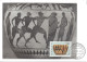 GRECE - CARTE MAXIMUM - Yvert N° 842 - JEUX OLYMPIQUES TOKYO - COUREURS Sur AMPHORE - Maximum Cards & Covers