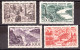 France - 1949 - PA N° 24 à 27 - Neufs * - 1927-1959 Neufs