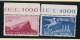 1950 San Marino Saint Marin ESPRESSO N°21-22 Serie Di 2 Valori Con Bordo, Gomma 60 Lire Lieve Bicolore, Express - Eilpost