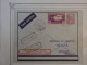 C SENEGAL  BELLE  LETTRE RRR 250 PLIS   1937 +1ER VOL  DAKAR  +TAB+REFUSé +AFF. PLAISANT - Luftpost