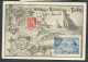 Quinzaine Philatélique De Toulon 26/4/1942, Vignette Sur La Carte Postale  LL19610 - Briefmarkenmessen