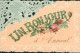 Un Bonjour D'Ensival - Verviers - Carte Dentelles Gaufrée - 1908 - Serie 572 - Verviers