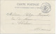 CPA 08 ATTIGNY Rue Du Pont 1905 Belles Oblitérations D'Attigny Superbe - Attigny