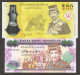 Delcampe - Set Brunei 25 50 Ringgit Dollars Paper & Polymer 2017 1992 + Gov. Issued Folder - Brunei