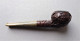 - Ancienne Pipe - Fleurs Sculptées - - Pipas En Madera De Brezo ( Bruyere)