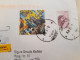 INDIA 2009 RETURN TO SENDER LABEL, AIR MAIL COVER TO SWITZERLAND, 2 STAMPS - MOTHER TERESA + SAIL, GUWAHATI - Luftpost