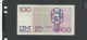 BELGIQUE - Billet 100 Francs 1982/94 TTB+/VF+ Pick-142 - 100 Franchi