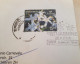INDIA 2009 RETURN TO SENDER LABEL, AIR MAIL COVER TO SWITZERLAND, JASMINE FLOWER STAMP FIRST DAY CANCELLED, GUWAHATI - Airmail