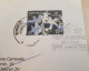 INDIA 2009 RETURN TO SENDER LABEL, AIR MAIL COVER TO SWITZERLAND, JASMINE FLOWER STAMP FIRST DAY CANCELLED, GUWAHATI - Luftpost