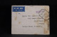 India 1940's Censored Air Mail Cover To USA__(4358) - Luchtpost