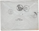 Enveloppe De Saigon - Port Du 30 Aout 1901 Pour Villafrans ( Doubs) - Briefe U. Dokumente