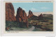 COLORADO SPRINGS, Garden Of The Gods From Hidden Inn, Fantastic Rock Formations - Colorado Springs