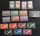 LA REUNION - YT PA 2 à 5 18 à 23 28 à 35 (18 Valeurs) - Neufs Sans Charnière Sauf 2 Timbres MNH ** - Cote 28E - Airmail